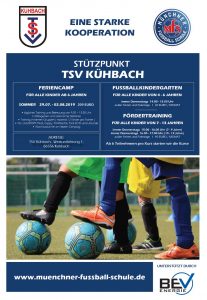 Münchner Fußball Schule auch 2019 im Sportpark