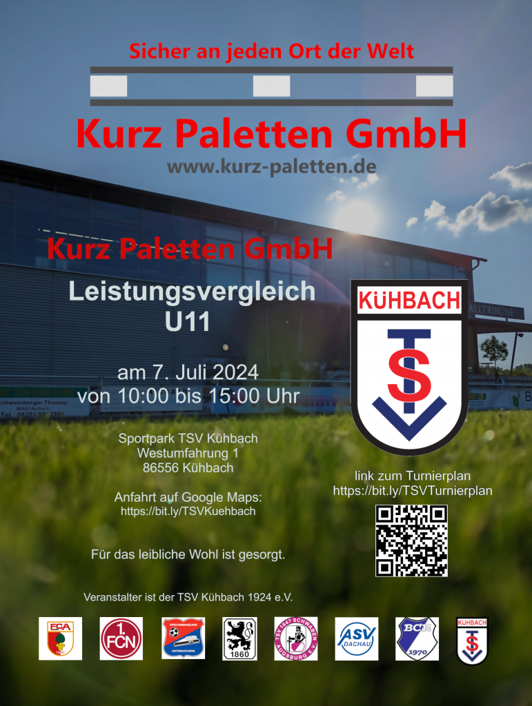 U10 Kurz Paletten GmbH Leistungsvergleich am 07.07.2024 im Sportpark Kühbach