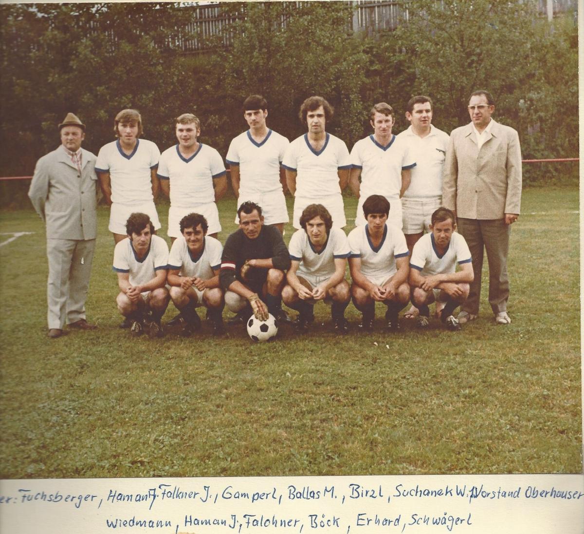 1.Mannschaft 1971-72