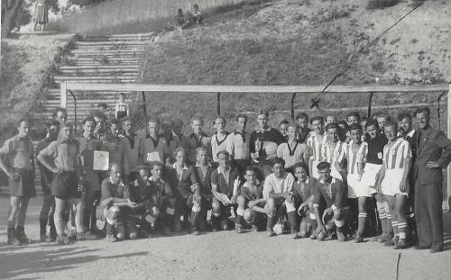 1.Mannschaft Pokalturnier 1950 in Kühbach 1
